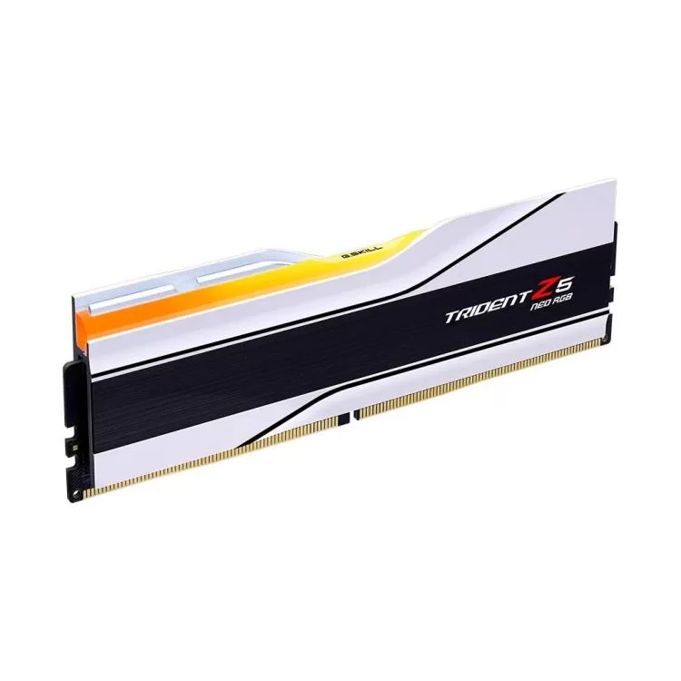 продаємо Модуль пам'яті для комп'ютера DDR5 64GB (2x32GB) 6000 MHz Trident Z5 Neo RGB Matte White G.Skill (F5-6000J3036G32GX2-TZ5NRW) в Україні - фото 4