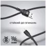 Дата кабель USB 2.0 AM to Micro 5P 1.2m AR87 3A black Armorstandart (ARM64038)