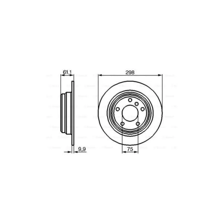 Тормозной диск Bosch 0 986 478 425 отзывы - изображение 5