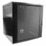 Шафа настінна Hypernet 12U 19" 600x600 (WMNC66-12U-FLAT-BLACK)