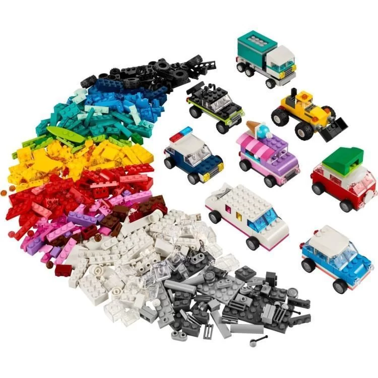 Конструктор LEGO Classic Творчі транспортні засоби 900 деталей (11036) ціна 2 385грн - фотографія 2
