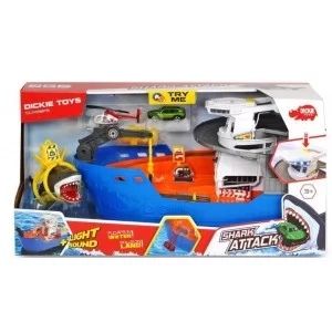 Игровой набор Dickie Toys Катер со шлюпкой Охота на акул (3779001)