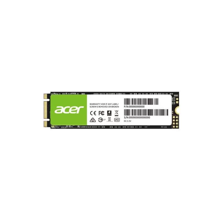 Накопичувач SSD M.2 2280 500GB FA200 Acer (BL.9BWWA.123) ціна 3 047грн - фотографія 2