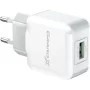 Зарядное устройство Grand-X USB 5V 2,1A White + cable USB -> Lightning, Cu (CH03LTW)