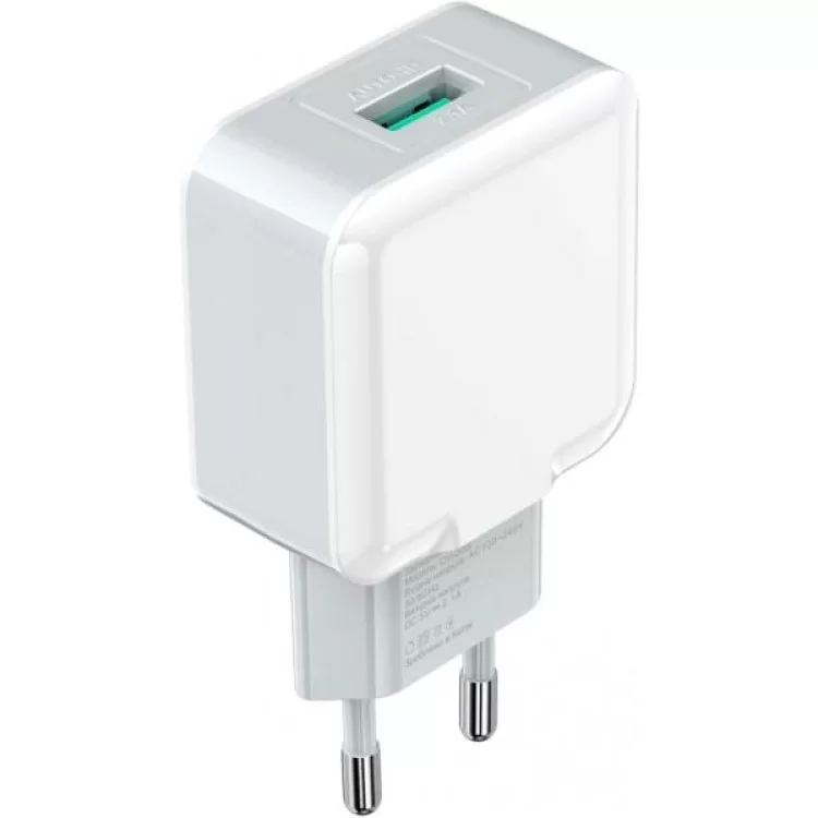 продаем Зарядное устройство Grand-X USB 5V 2,1A White + cable USB -> Lightning, Cu (CH03LTW) в Украине - фото 4