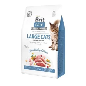 Сухой корм для кошек Brit Care Cat GF Large cats Power and Vitality 400 г (8595602540921)