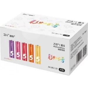 Батарейка ZMI ZI5 Rainbow AA batteries * 40 (AA540)