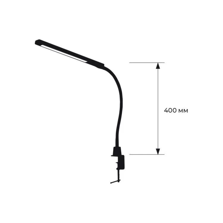 в продажу Настільна лампа Eurolamp LED-TLS-8W(black) - фото 3