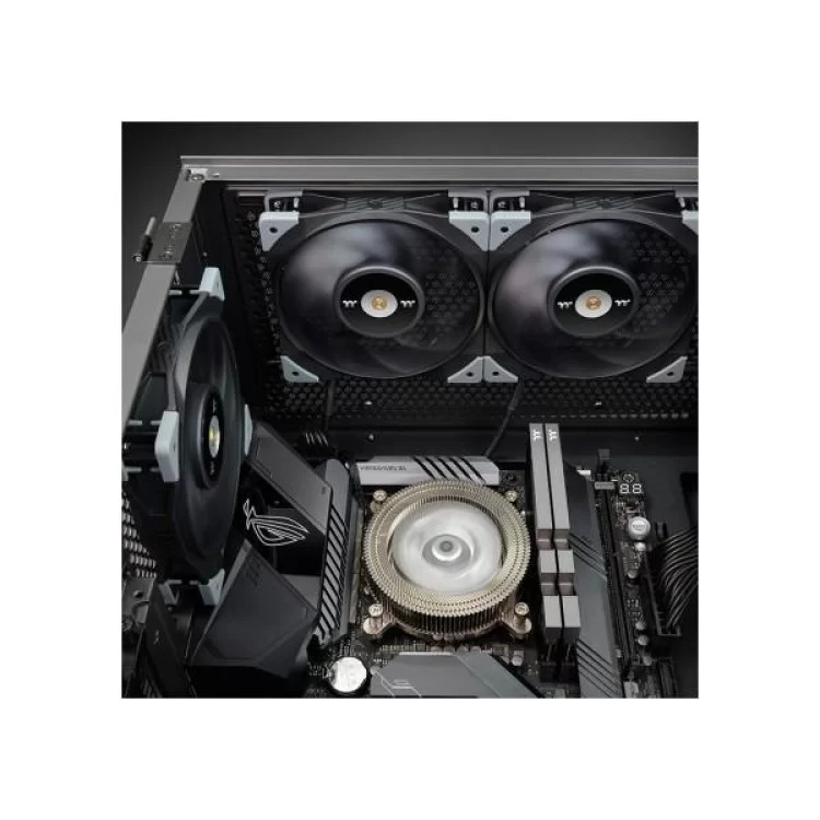 Кулер до корпусу ThermalTake TOUGHFAN 12 Radiator Fan 1Pack (CL-F117-PL12BL-A) відгуки - зображення 5