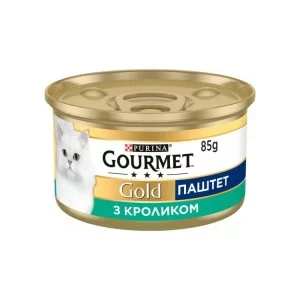 Паштет для котів Purina Gourmet Gold. З кроликом 85 г (7613033728747)
