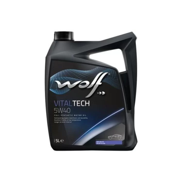 Моторна олива Wolf Vitaltech 5W-40 5л (8311291)