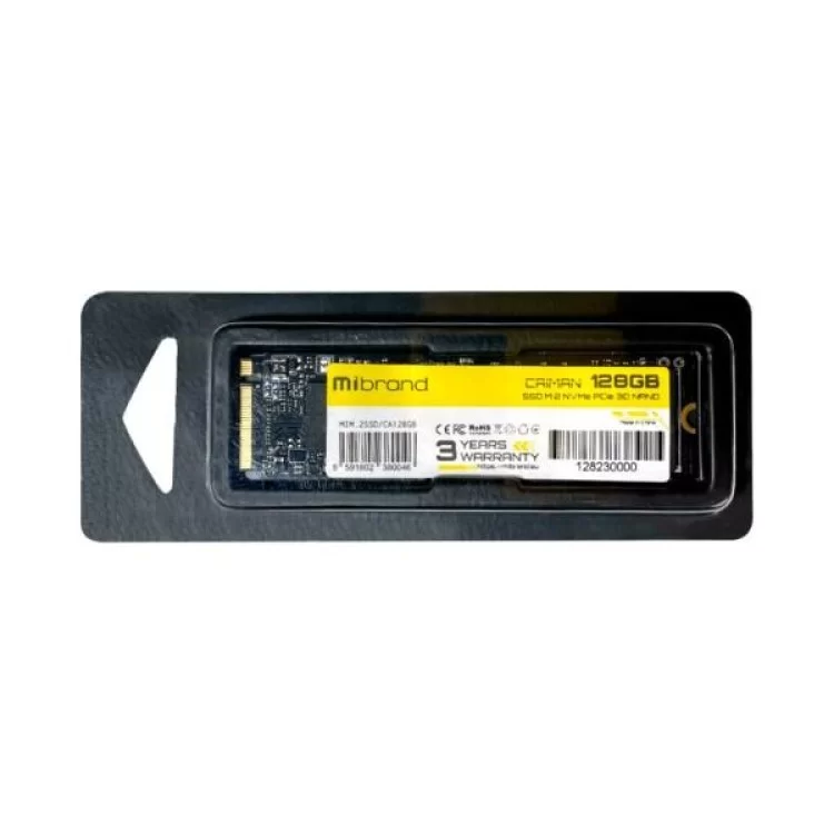 Накопитель SSD M.2 2280 128GB Mibrand (MIM.2SSD/CA128GB) цена 755грн - фотография 2