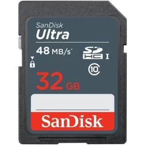 Карта памяти SanDisk 32GB SDHC class 10 UHS-I Ultra Lite (SDSDUNR-032G-GN3IN)