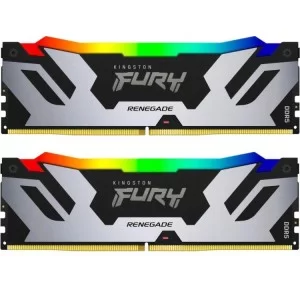 Модуль пам'яті для комп'ютера DDR5 32GB (2x16GB) 6800 MHz Renegade RGB XMP Kingston Fury (ex.HyperX) (KF568C36RSAK2-32)