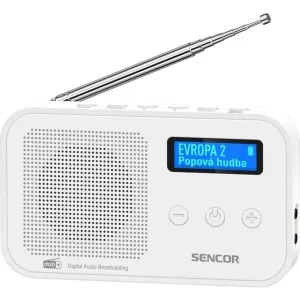 Портативный радиоприемник Sencor SRD 7200 White (35056735)