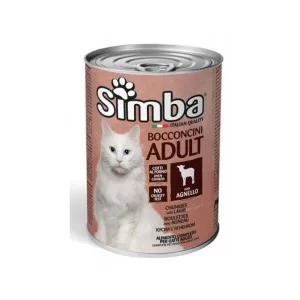 Консерви для котів Simba Cat Wet ягня 415 г (8009470009546)