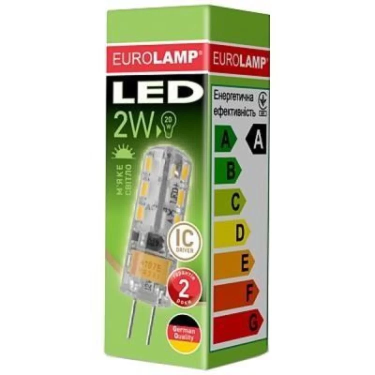Лампочка Eurolamp G4 (LED-G4-0227(220)) ціна 79грн - фотографія 2