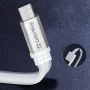 Дата кабель USB 2.0 AM to Micro 5P 0.25m white ColorWay (CW-CBUM-MUM25W)