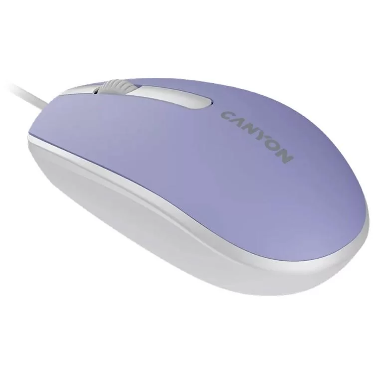 Мишка Canyon M-10 USB Mountain Lavender (CNE-CMS10ML) ціна 269грн - фотографія 2