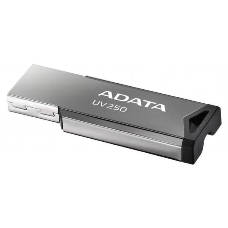 в продажу USB флеш накопичувач ADATA 32GB UV250 Metal Black USB 2.0 (AUV250-32G-RBK) - фото 3