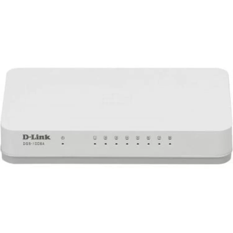 Комутатор мережевий D-Link DGS-1008A/D1A ціна 1 056грн - фотографія 2