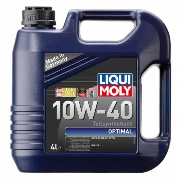 Моторное масло Liqui Moly Optimal 10W-40 4л (LQ 3930) Моторное масло Liqui Moly Optimal 10W-40 4л (LQ 3930)