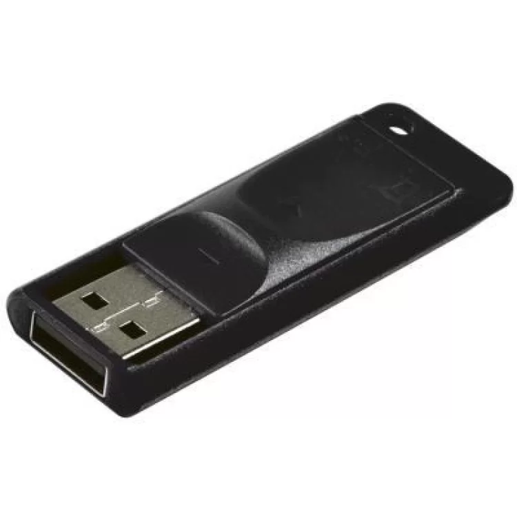 в продажу USB флеш накопичувач Verbatim 64GB Slider Black USB 2.0 (98698) - фото 3