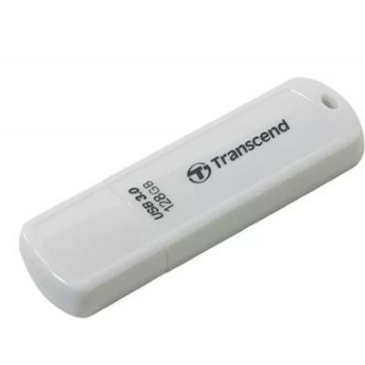 USB флеш накопичувач Transcend 128GB JetFlash 730 White USB 3.0 (TS128GJF730) ціна 677грн - фотографія 2