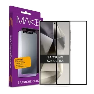 Стекло защитное MAKE Samsung S24 Ultra (MGF-SS24U)