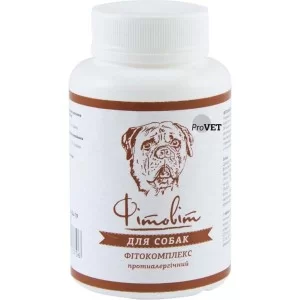 Витамины для собак ProVET "Фитовит" противоаллергический 100 табл. (4823082413706)
