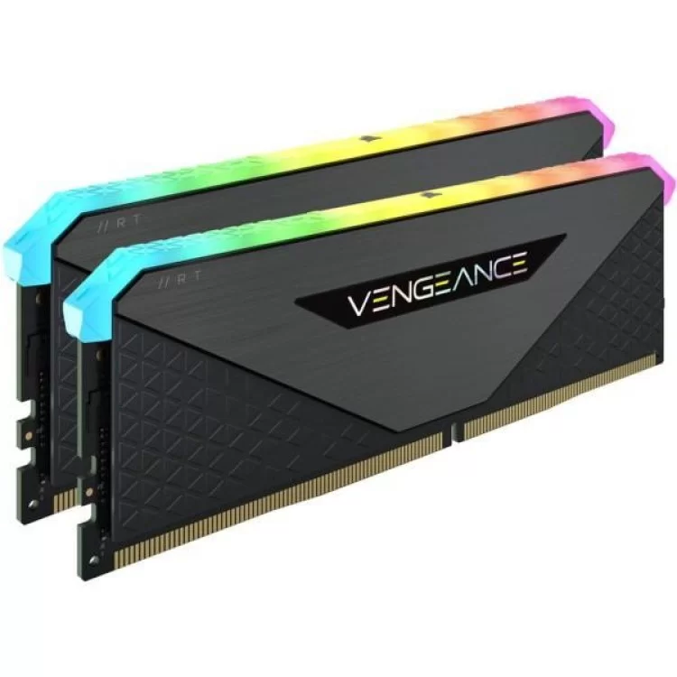 в продажу Модуль пам'яті для комп'ютера DDR5 64GB (2x32GB) 5600 MHz Vengeance RGB Black Corsair (CMH64GX5M2B5600C36) - фото 3