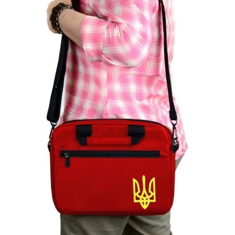 Сумка для ноутбука Porto 12'' PN12 TRIZUB Red (PN12RD_TRIZ) інструкція - картинка 6