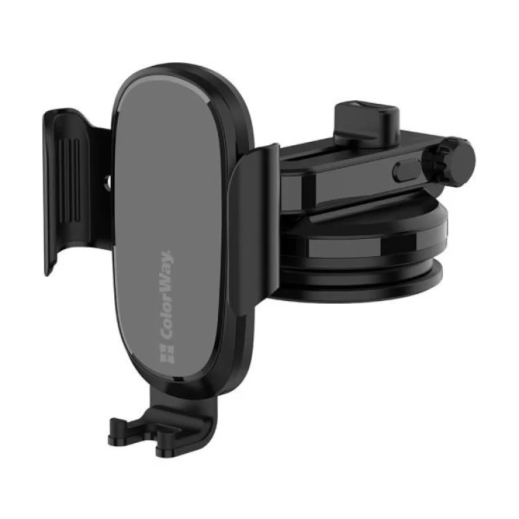 Зарядний пристрій ColorWay Dashboard Car Wireless Charger 15W Black (CW-CHAW037Q-BK) - фото 9