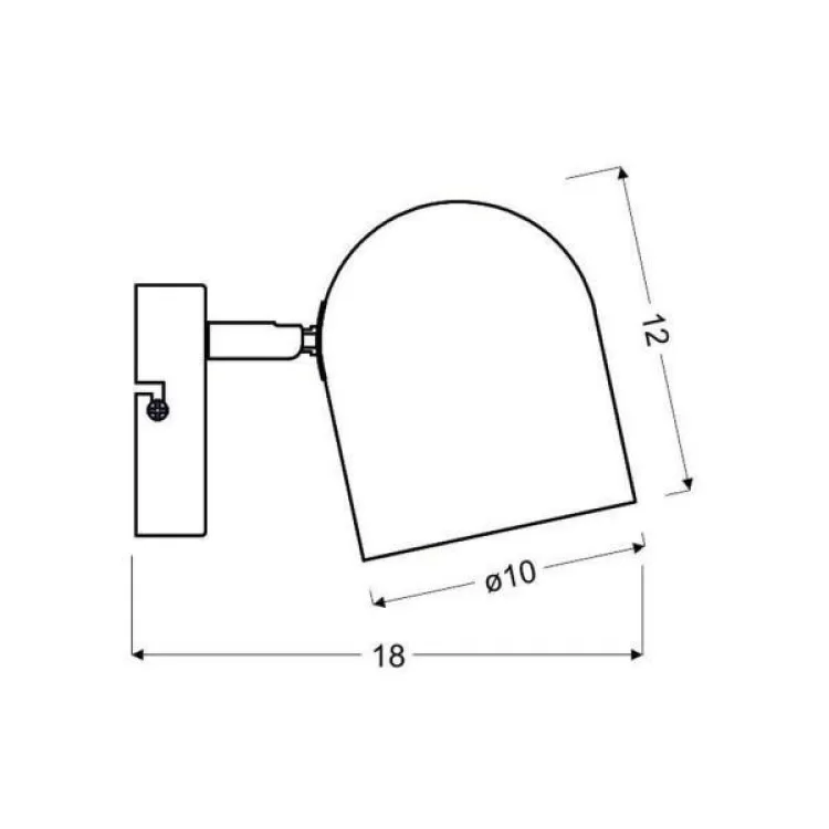 Бра Candellux 91-63243 AZURO (91-63243) цена 1 133грн - фотография 2