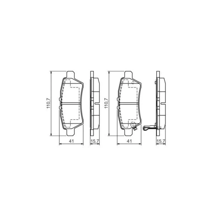 в продаже Тормозные колодки Bosch 0 986 494 369 - фото 3