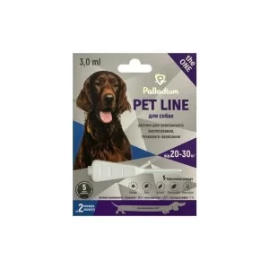 Капли для животных Palladium Pet Line the One для собак весом от 20 до 30 кг 1/3 мл (4820150205263)