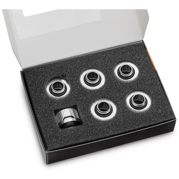 Фітинг для СРО Ekwb EK-Quantum Torque 6-Pack HDC 16 - Nickel (3831109824405) ціна 4 248грн - фотографія 2