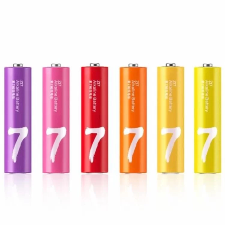 Батарейка ZMI ZI7 Rainbow AAA batteries * 24 (AA724) ціна 399грн - фотографія 2