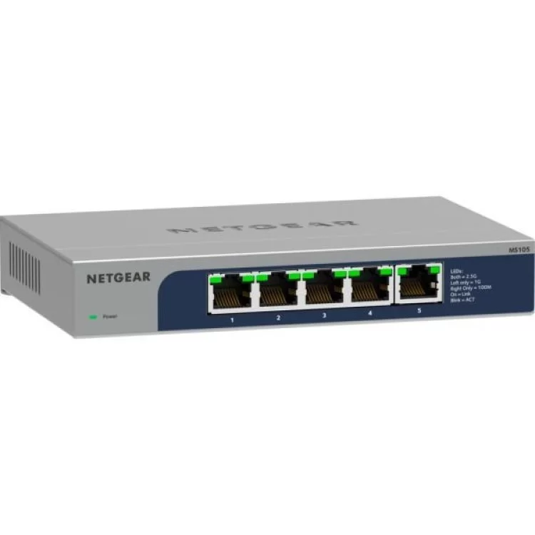 в продажу Комутатор мережевий Netgear MS105-100EUS - фото 3