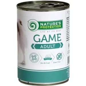 Консервы для собак Nature's Protection Adult Game 400 г (KIK45093)