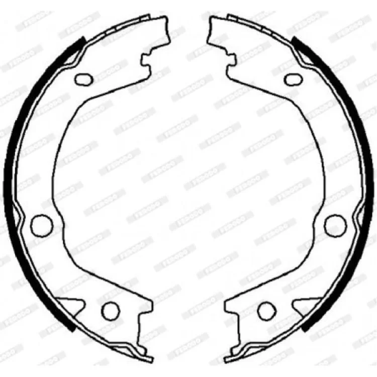 Гальмівні колодки FERODO FSB4021