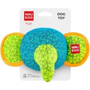 Іграшка для собак WAUDOG Fun Слон 20х14 см блакитна (62042)