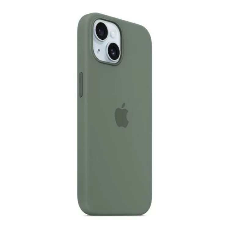 Чохол до мобільного телефона Apple iPhone 15 Silicone Case with MagSafe Cypress (MT0X3ZM/A) інструкція - картинка 6