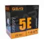 Кабель сетевой FTP 305м, cat.5e, CU, 4*2*0,51, PVC, indoor, blue GEAR (GEC-FTPCU051305)