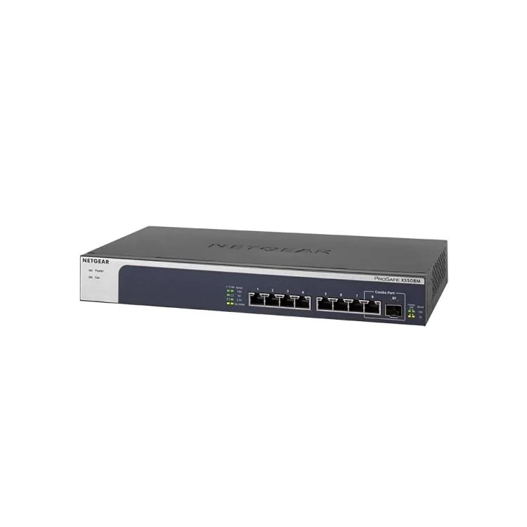 в продажу Комутатор мережевий Netgear XS508M-100EUS - фото 3