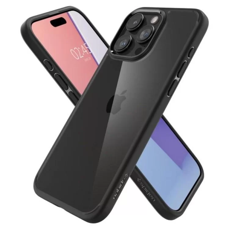 в продаже Чехол для мобильного телефона Spigen Apple iPhone 15 Pro Max Ultra Hybrid Matte Black (ACS06570) - фото 3