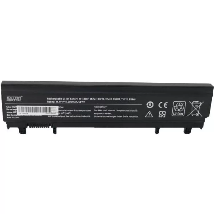 в продаже Аккумулятор для ноутбука Dell E5440, E5540 5200mAh Extradigital (BND4010) - фото 3