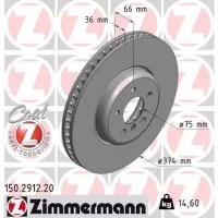 Тормозной диск ZIMMERMANN 150.2912.20