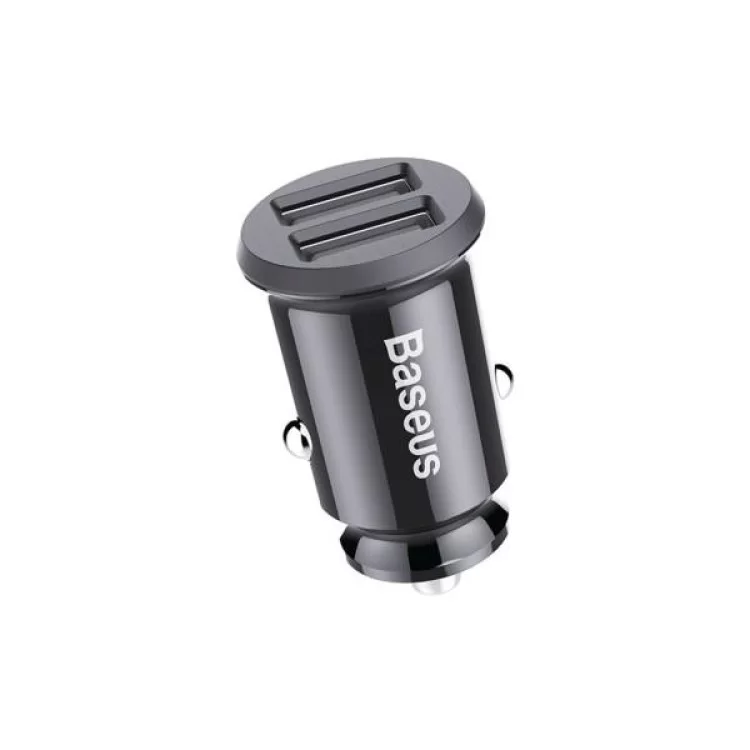 в продаже Зарядное устройство Baseus Grain Car Charger USB-A Black (CCALL-ML01) - фото 3