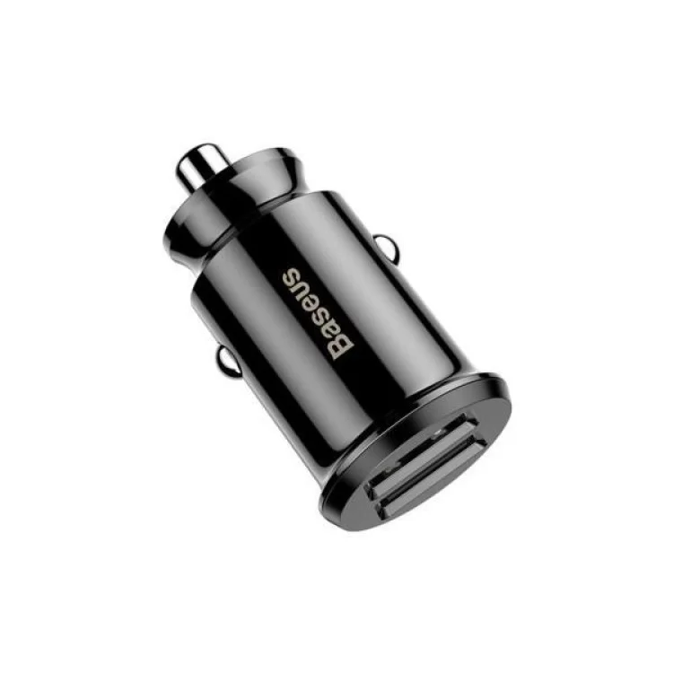 продаем Зарядное устройство Baseus Grain Car Charger USB-A Black (CCALL-ML01) в Украине - фото 4